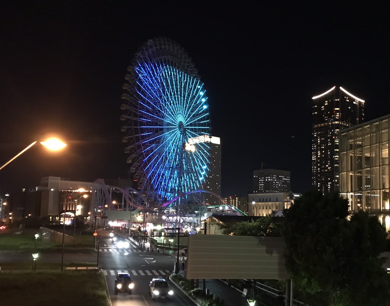 横浜の夜 画像
